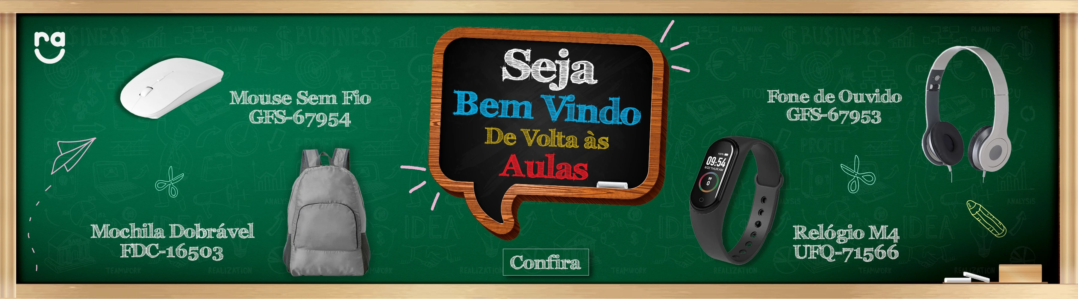 Boas Vindas - Volta às Aulas