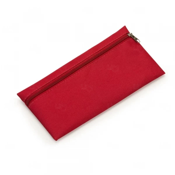 Nécessaire Personalizada de Nylon Vermelho