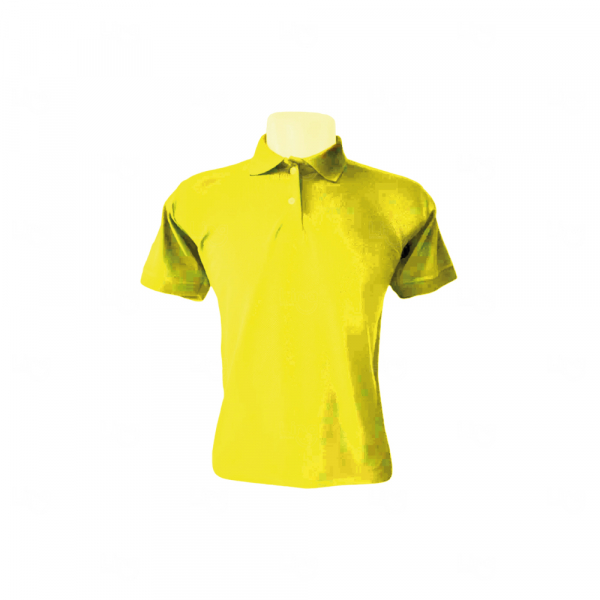 Camiseta Pólo Personalizada Masculina Amarelo