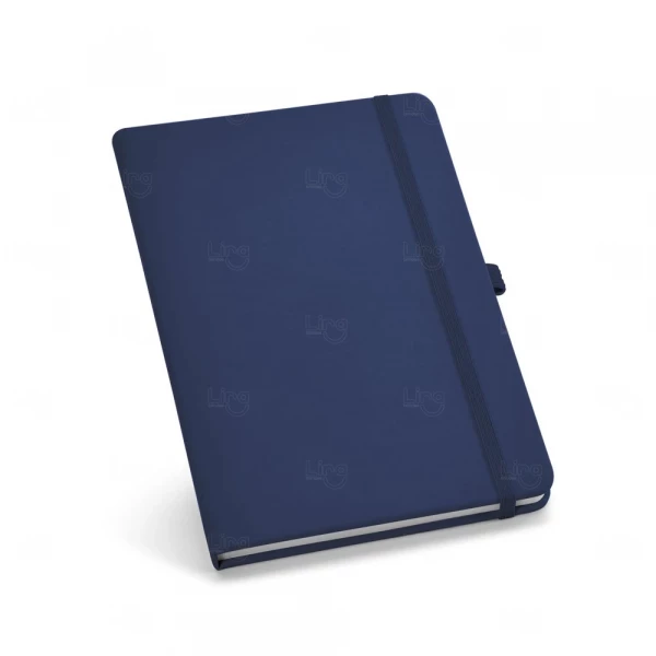 Moleskine Capa Dura Personalizado - 17 x 12 cm Azul