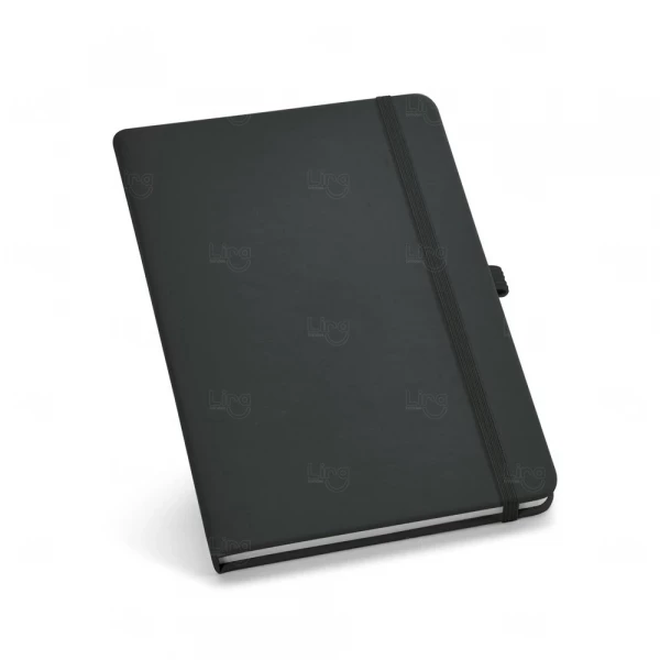 Moleskine Capa Dura Personalizado - 17 x 12 cm Preto