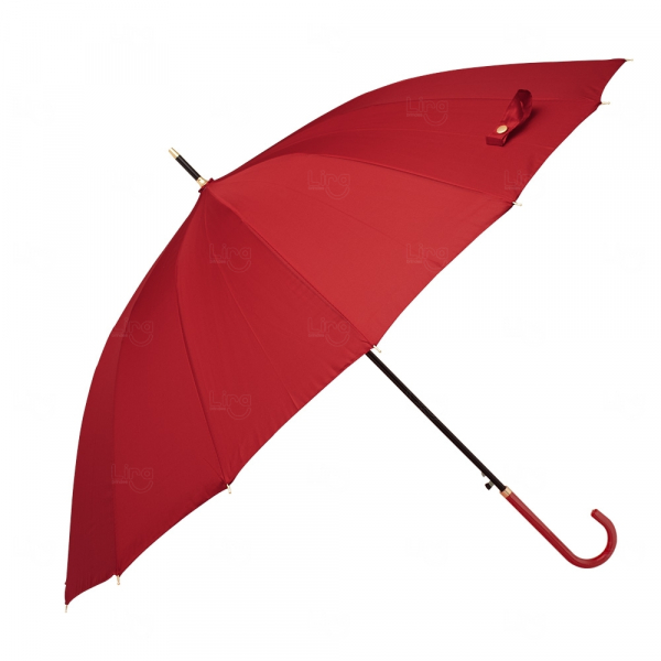 Guarda-chuva Automático Personalizado Vermelho