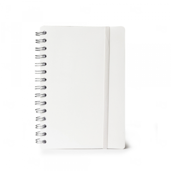 Agenda Personalizada Diária 2025 - 20 x 14,8 cm Branco