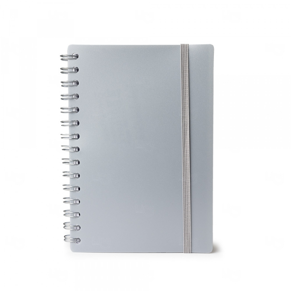 Agenda Personalizada Diária 2025 - 20 x 14,8 cm Cinza