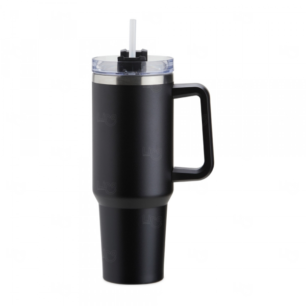 Caneca Térmica Personalizada - 1,2L Preto