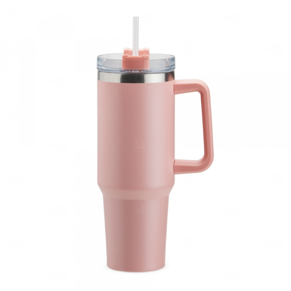 Caneca Térmica Personalizada - 1,2L Rosa