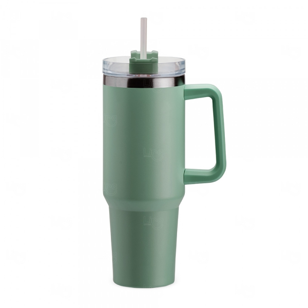 Caneca Térmica Personalizada - 1,2L Verde