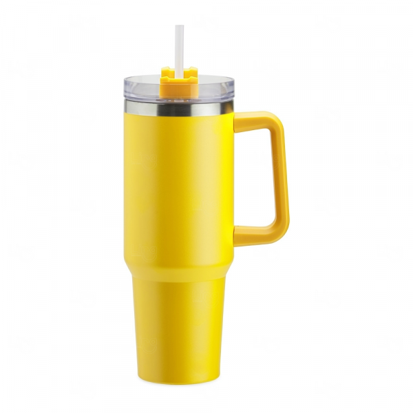 Caneca Térmica Personalizada - 1,2L Amarelo