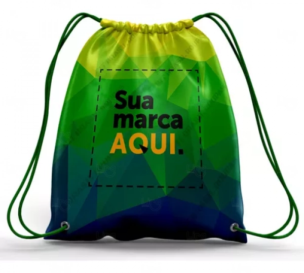 Sacochila Sublimação total - 42 x 35 cm -Personalizada