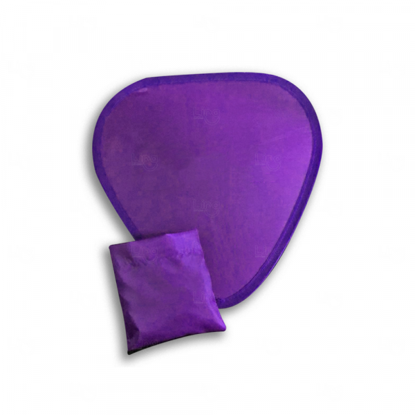 Leque Dobrável Personalizado Roxo