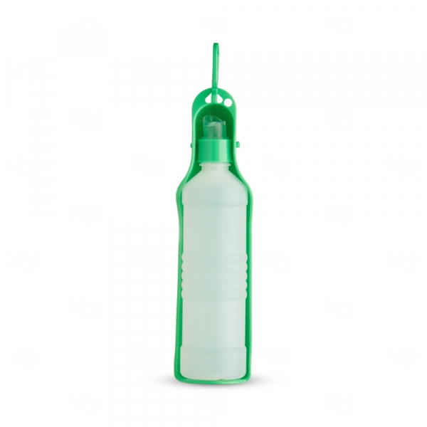 Garrafa Bebedouro Pet Personalizado - 420ml Verde