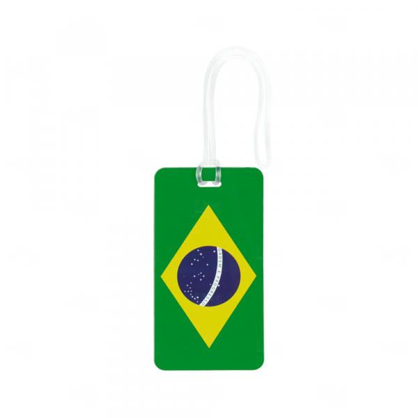 Tag de Mala PVC 100% Personalizada Verde