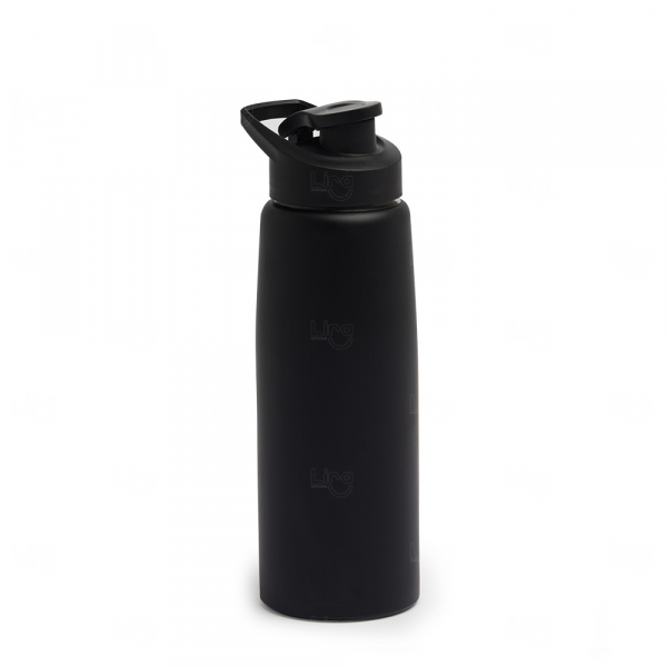 Squeeze Personalizada Inox - 880ml Preto