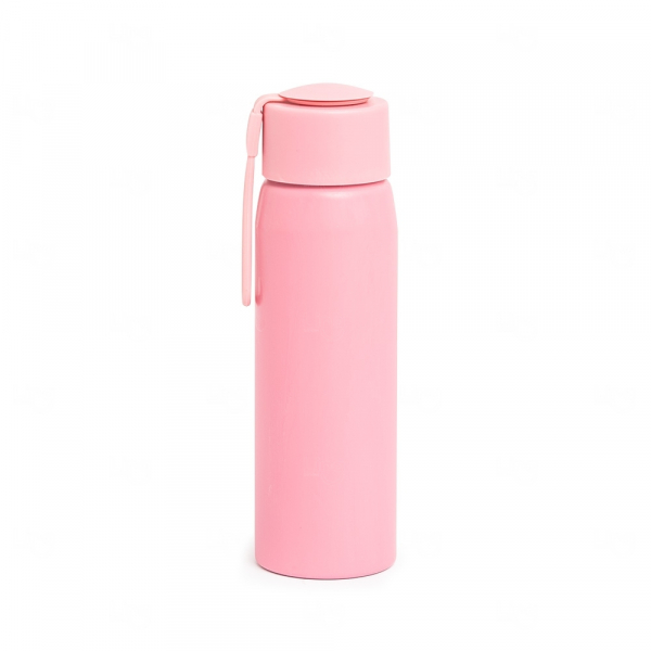 Garrafa de Alumínio Personalizado - 600ml Rosa Escuro