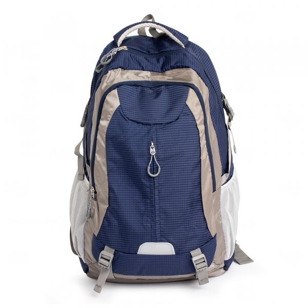 Mochila Nylon - Personalizada-  43 Litros Azul