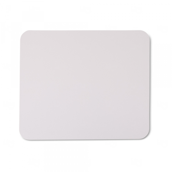 Mouse Pad Couro Sintético - Personalizado Branco