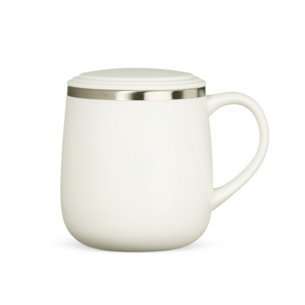 Caneca Parede Dupla - Personalizada - 370ml Branco