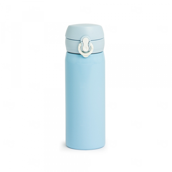 Garrafa Inox Personalizada 500ml Azul Claro