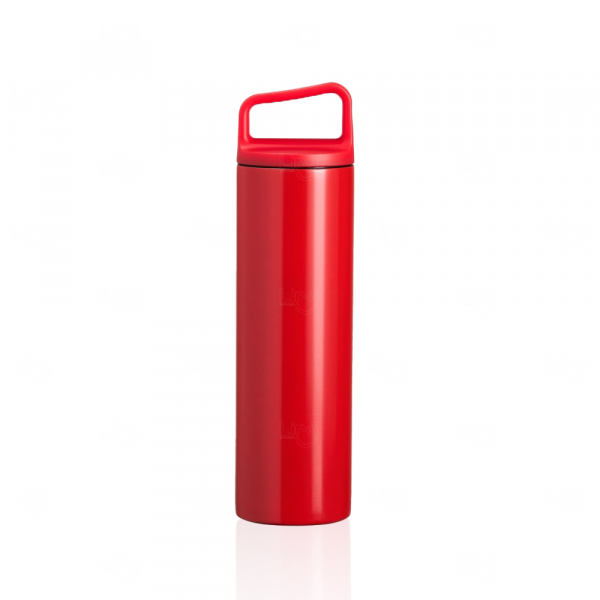 Garrafa Térmica 600ml - Personalizada Vermelho