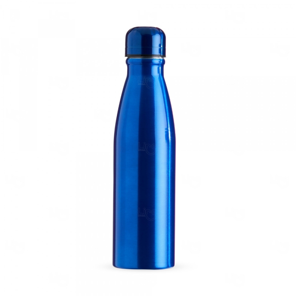 Garrafa alumínio 630ml - personalizada Azul