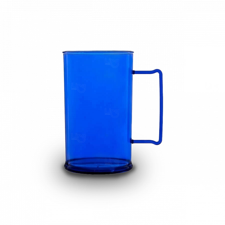 Caneca De Chopp Personalizada - 500ml (Leitosa ou Cristal) 