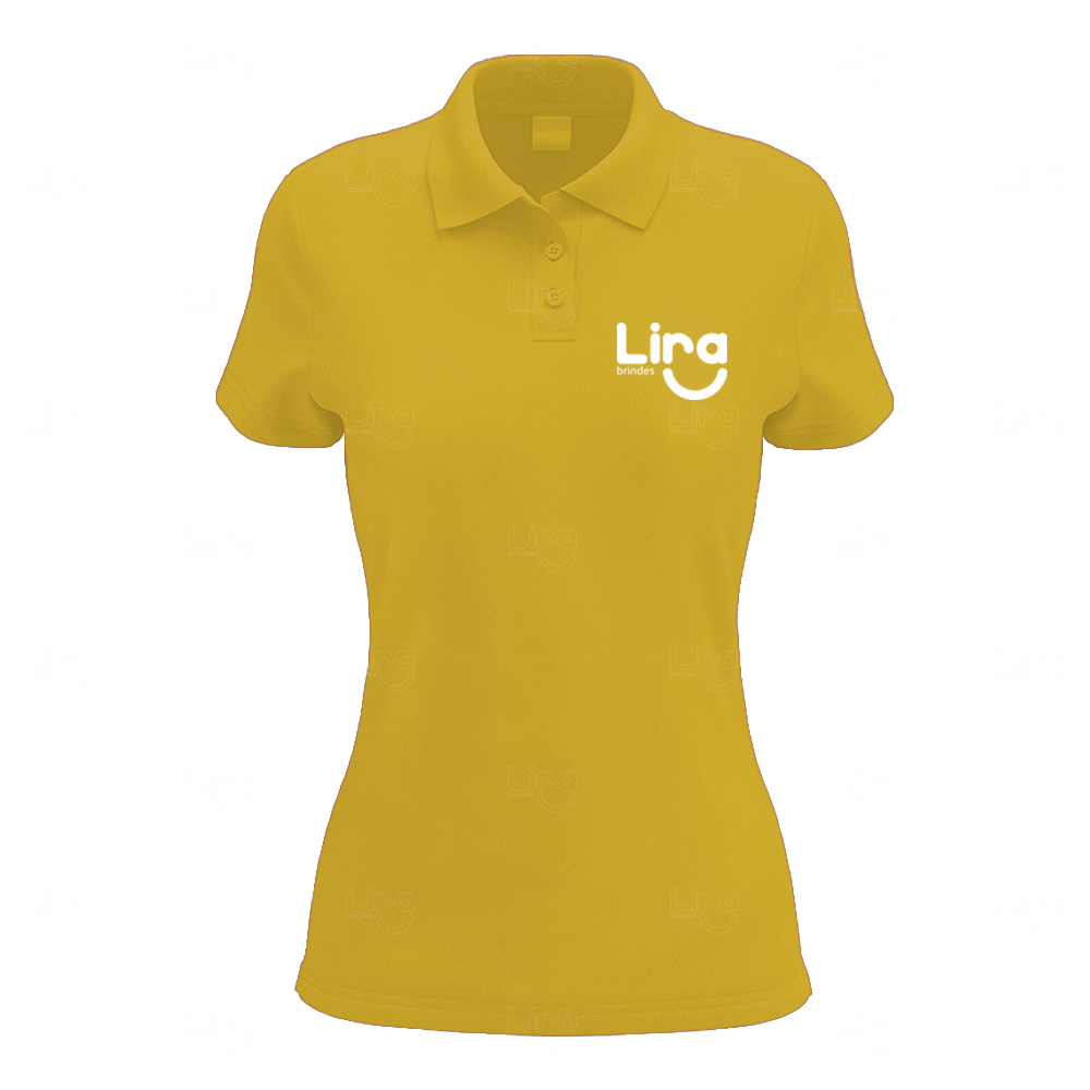 Camiseta Polo Feminina Personalizada 