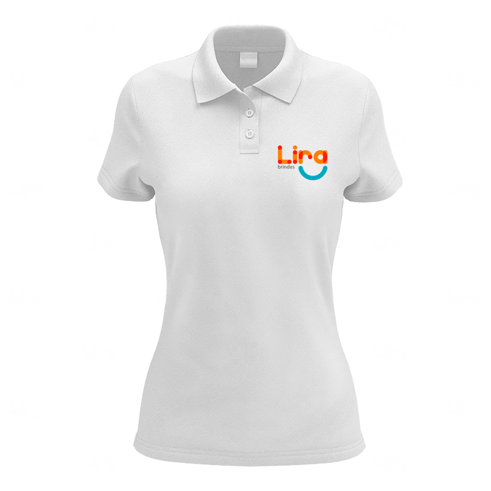 Camiseta Polo Feminina Personalizada 