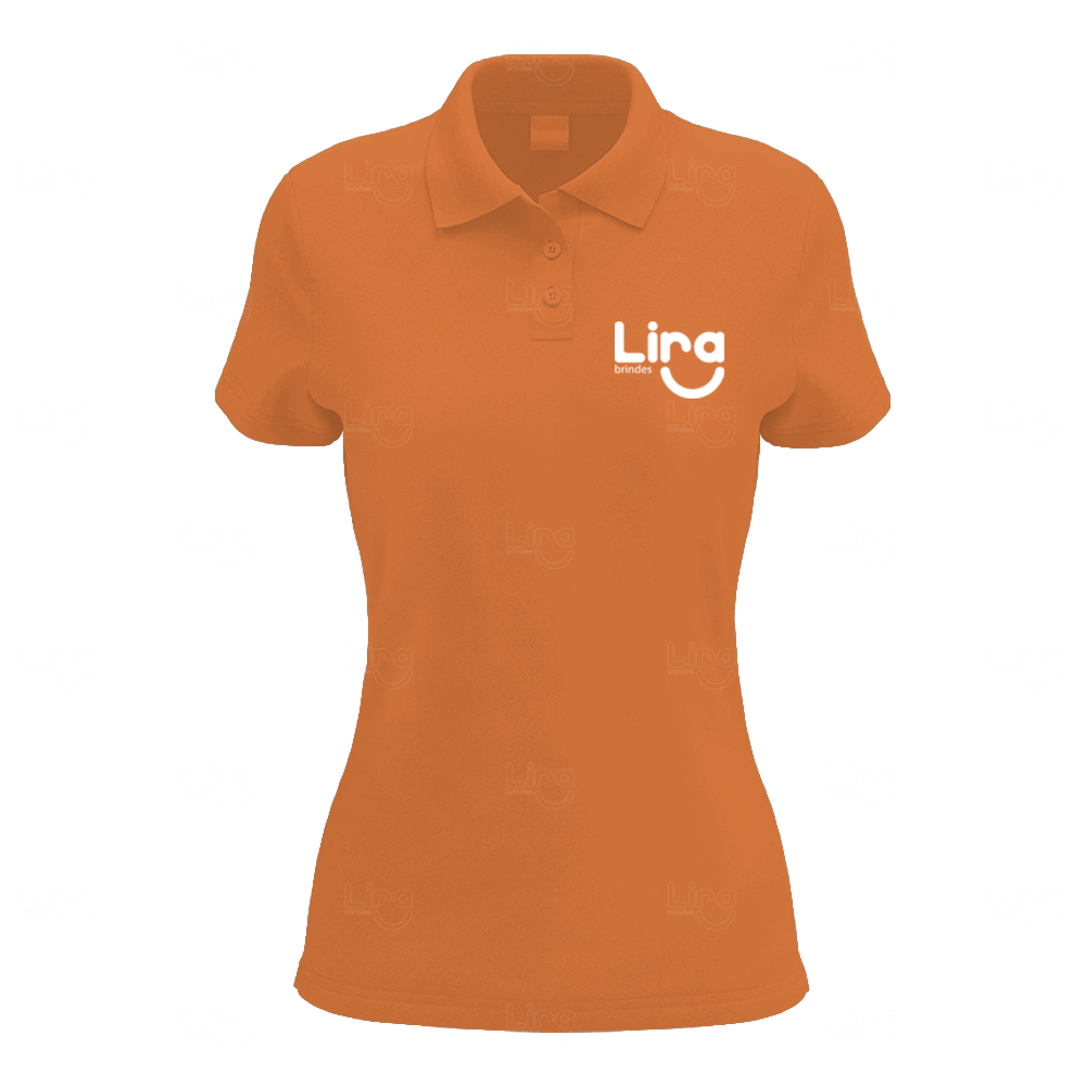 Camiseta Polo Feminina Personalizada 