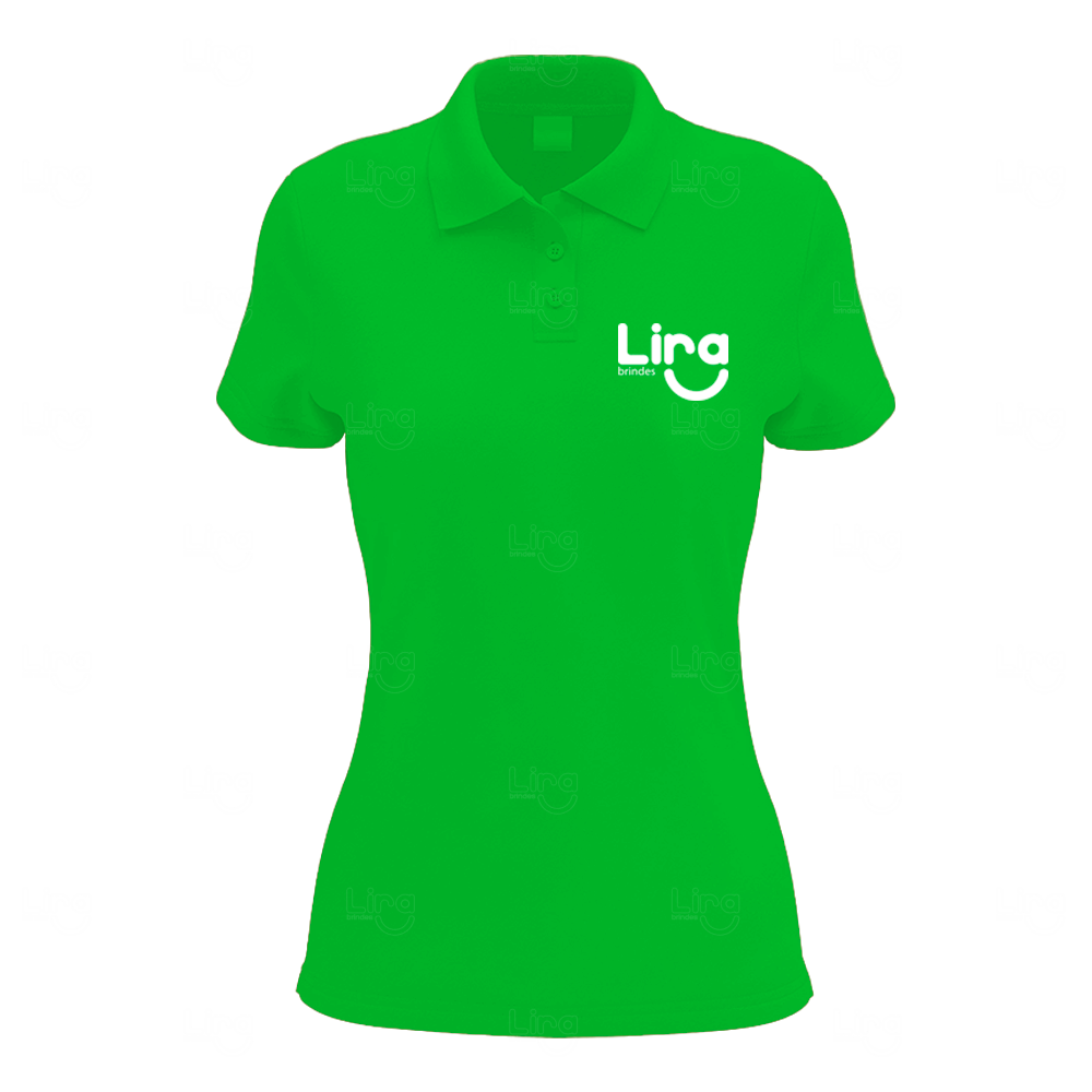 Camiseta Polo Feminina Personalizada 