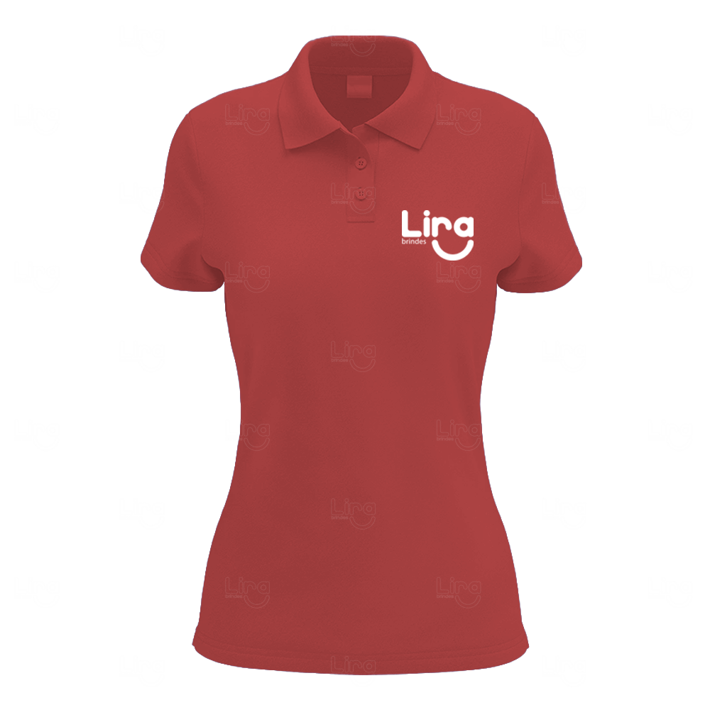 Camiseta Polo Feminina Personalizada 