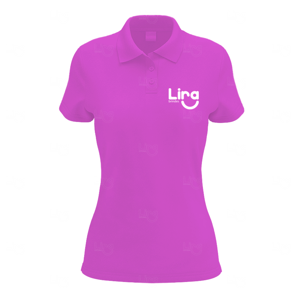 Camiseta Polo Feminina Personalizada 