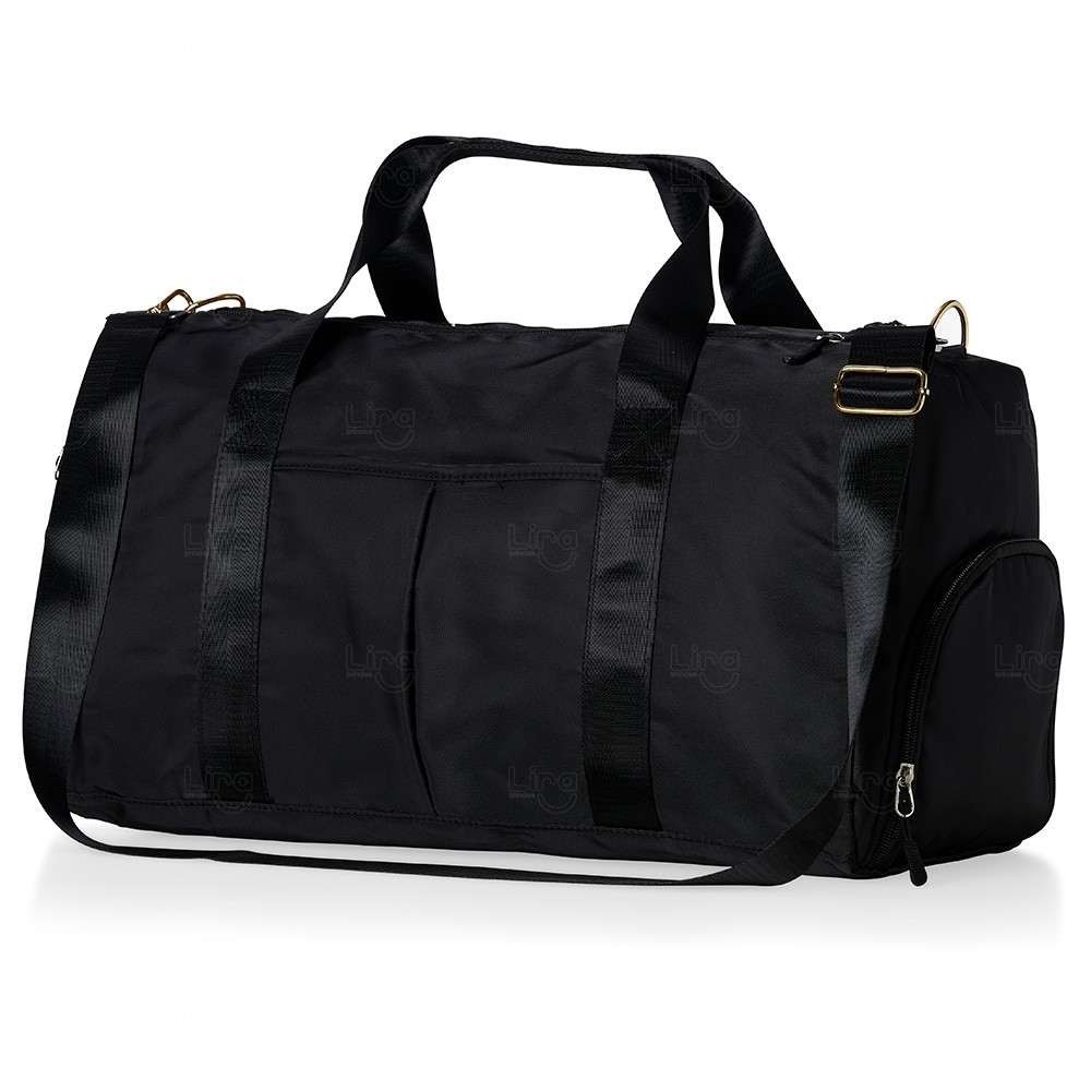 Bolsa Personalizada Esportiva de Poliéster - 35lts Preto