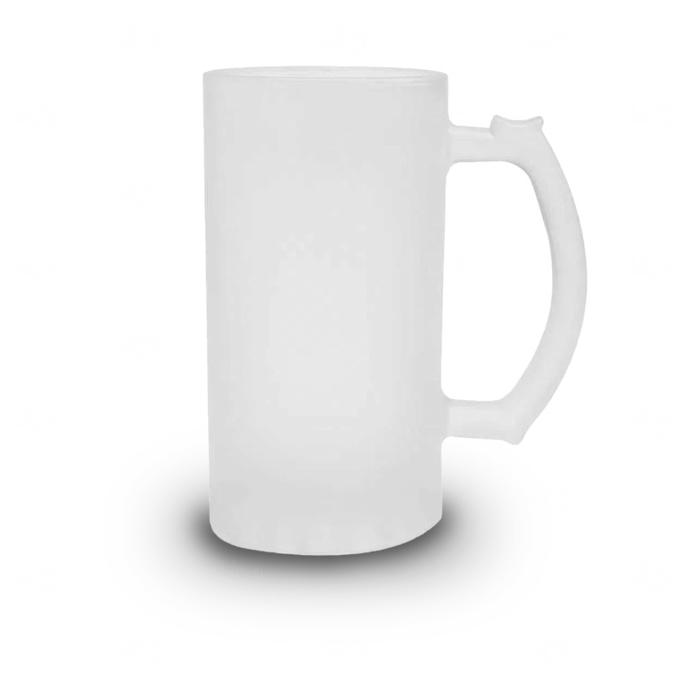 Caneca Modelo Fosco de Vidro Personalizada - 475ml 