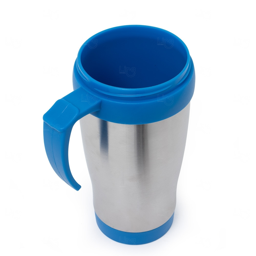 Caneca Inox Personalizada - 400ml 