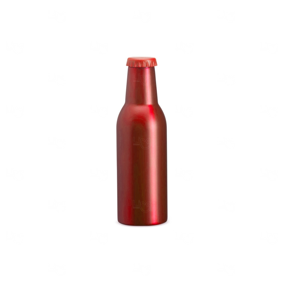 Garrafa Inox Personalizada - 350ml Vermelho
