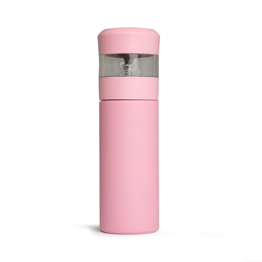 Garrafa Térmica Inox Personalizada - 350ml Rosa