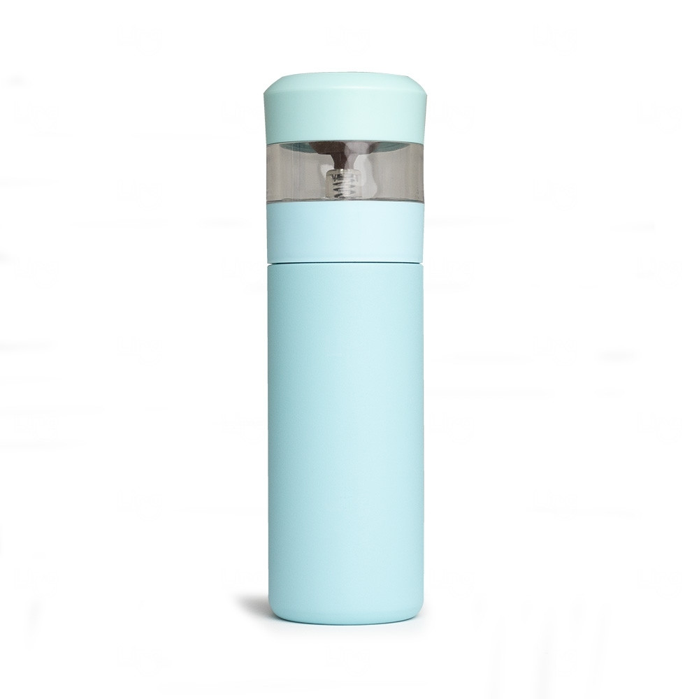 Garrafa Térmica Inox Personalizada - 350ml Azul