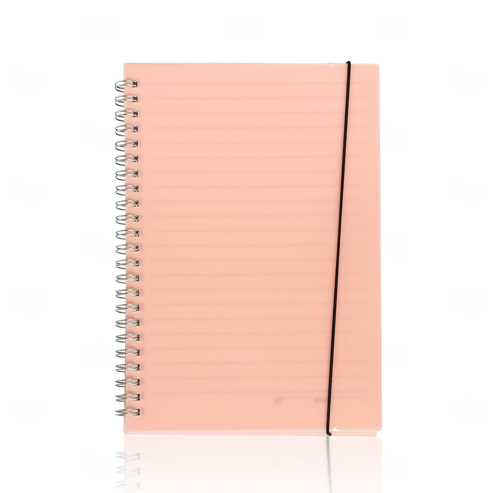 Caderno A5 Plástico - Personalizado 