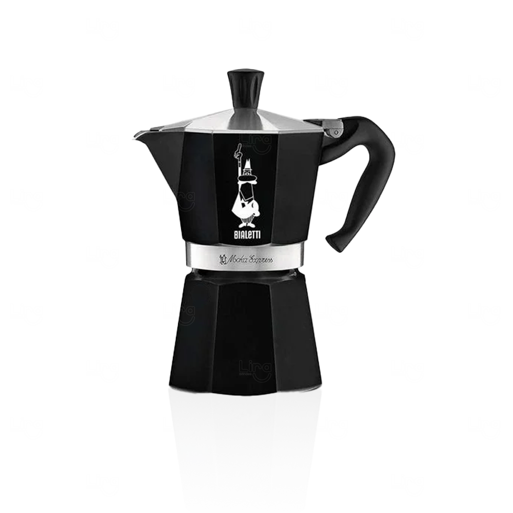 Kit Para Café Com Cafeteira Italiana 5 Pçs - Personalizadas Inox