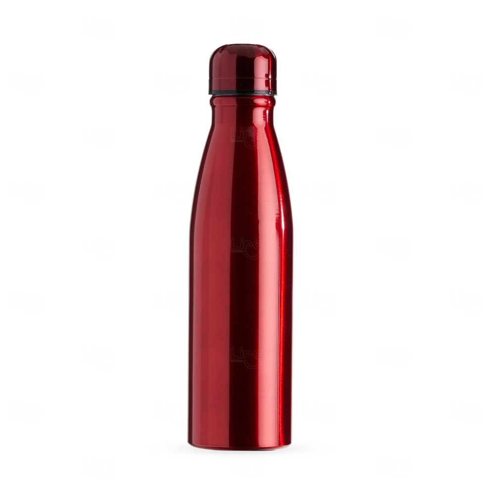 Garrafa alumínio 630ml - personalizada Vermelho