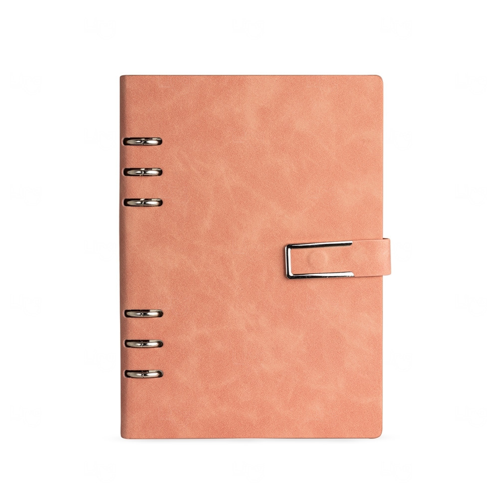 Caderno Fichário Personalizado PU - 23 x 17 cm 